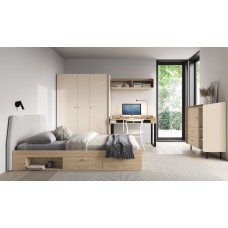 Kumode ar durvīm ALESSIO 1.5